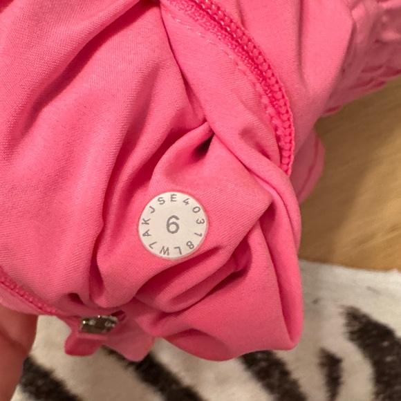 lululemon Bright Pink Women's Athletic Shorts - Picture 3 of 3